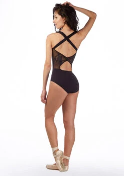 Ballet Rosa Cross Back Embroidered Leotard -Diaman Dance Wear Shop anette ballet rosa cross back embroidered leotard black back no3 56655.1678926632