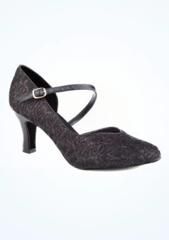 So Danca Sparkle Ballroom Shoe 2.5" -Diaman Dance Wear Shop bl 504 so danca sparkle ballroom shoe 2 5 black main image T 45959.1696636644