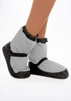 Bloch Warm Up Bootie - Adults -Diaman Dance Wear Shop bl im009 bloch warm up bootie adults grey side 59735.1678925887