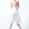 Leo's Dancewear Soft Tulle Juliet Tutu Skirt -Diaman Dance Wear Shop bl ld137lt leos dancewear soft tulle juliet tutu skirt white back 92836.1678926085