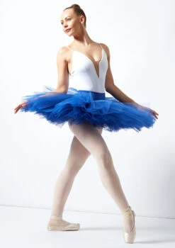 Bloch Belle Practice Tutu -Diaman Dance Wear Shop bl r2921 bloch belle practice tutu blue front 54097.1678926127