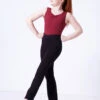 Bloch V-Front Coupe Jazz Pants -Diaman Dance Wear Shop blcp5453 black front 1 16454.1689290314