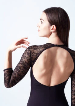 Bloch Kate Leotard - Black -Diaman Dance Wear Shop bll6016 black close up back 61344.1678926028