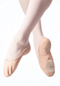 Bloch Arise S0258L Split Sole Leather Ballet Shoe - Pink