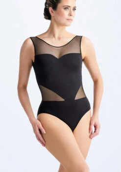 Ballet Rosa Danna Mesh Tank Leotard 9 Ballet Rosa Danna Mesh Tank Leotard -Diaman Dance Wear Shop brdanna black front t 41049.1698711779