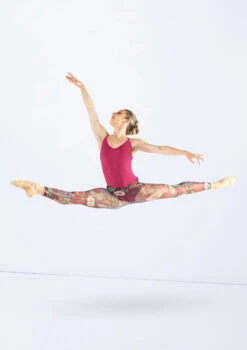 Ballet Rosa Zelda Mesh Leggings -Diaman Dance Wear Shop brzelda multi front 3 42656.1686161704