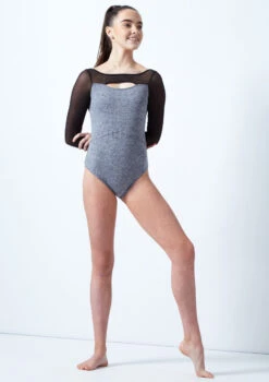 Capezio Teen Front Keyhole Long Sleeve Leotard -Diaman Dance Wear Shop ca 11654t capezio teen front keyhole long sleeve leotard grey front 05523.1678927048