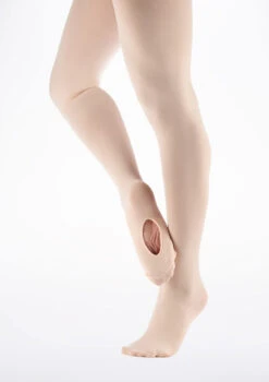 Capezio Convertible Toe Ballet Tights - Pink