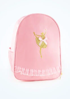 Capezio Ballet Bow Backpack -Diaman Dance Wear Shop cab280 pink front t 34184.1698711779