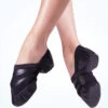Capezio Freeform EVA Split Sole Jazz Shoe - Black -Diaman Dance Wear Shop caff05 black front 1 83586.1696462228