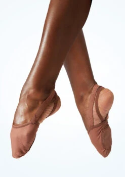 Capezio Canvas Hanami Pirouette 11 Capezio Canvas Hanami Pirouette -Diaman Dance Wear Shop cah064w mocha front t 05679.1698711779