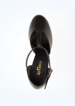 Diaman Dance Wear Shop -Diaman Dance Wear Shop ch 98 so danca t strap character shoe 3 black no2 81462.1678885597