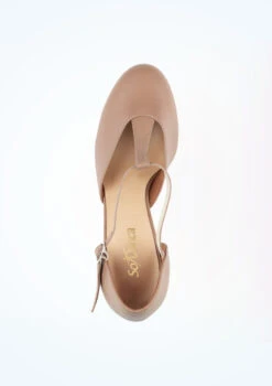 So Danca T Strap Character Shoe 3" - Tan -Diaman Dance Wear Shop ch 98 so danca t strap character shoe 3 tan no2 85810.1678885597