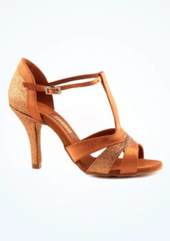 Freed Ashlyn Latin And Salsa Shoe 3.2" -Diaman Dance Wear Shop fr ashlyn freed ashlyn dance shoe 3 2 brown main image no1 T 65935.1694685288