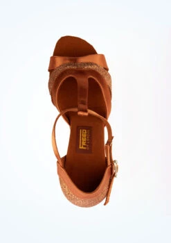 Freed Ashlyn Latin And Salsa Shoe 3.2" -Diaman Dance Wear Shop fr ashlyn freed ashlyn dance shoe 3 2 brown top 76405.1678927611