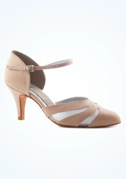 Diaman Dance Wear Shop 40 Freed Dancesteps Betty Ballroom Shoe- 2.5"- Blush