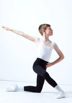 Freed Mens RAD Stirrup Tights -Diaman Dance Wear Shop frr317p black front 1 23933.1676420537