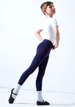 Freed Mens RAD Stirrup Tights -Diaman Dance Wear Shop frr317p navy back 2 90280.1676420536