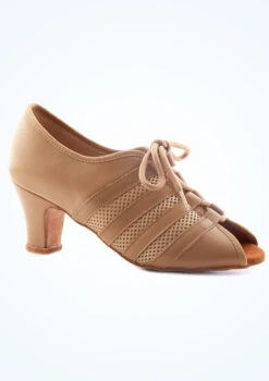 Freed Sienna Practice Shoe- 2" -Diaman Dance Wear Shop frsienna tan main 1t 75235.1694685330