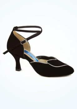 Ray Rose Hyacinth Contrast Ballroom & Latin Shoe 2" -Diaman Dance Wear Shop hyac ray rose hyacinth contrast ballroom latin shoe 2 black main image no1 T 78078.1694686185
