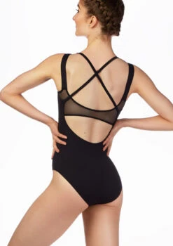 Intermezzo Double Strap Leotard -Diaman Dance Wear Shop it31474 blk back 1t 27772.1698808113