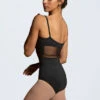 Intermezzo Camisole Ribbon Leotard -Diaman Dance Wear Shop it31608 blk sidemain 16055.1692920953
