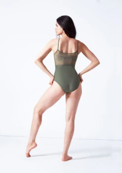 Intermezzo Beberly Camisole Embroidered Leotard -Diaman Dance Wear Shop it31642 green back 2 16679.1687821470