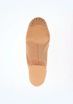 So Danca Split Sole Stretch Jazz Shoe - Tan -Diaman Dance Wear Shop jze 45 so danca split sole stretch jazz shoe tan brown no3 56051.1678885801