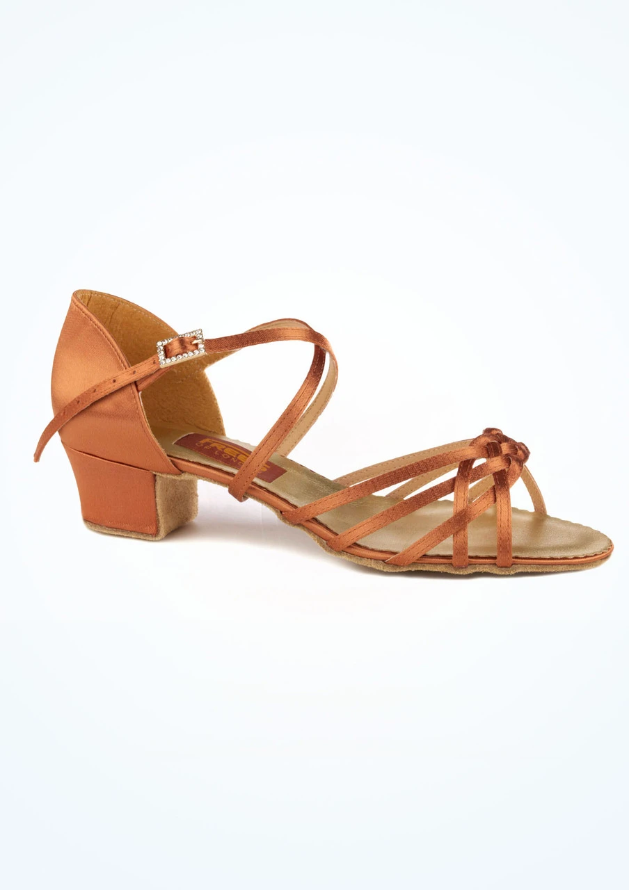 Freed Maisie Ballroom And Latin Shoe 1.5" - Dark Tan 3 Freed Maisie Ballroom And Latin Shoe 1.5" - Dark Tan