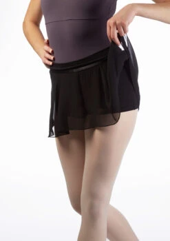 Move Dance Amelie Skirted Short -Diaman Dance Wear Shop mo r0015 move amelie skirted short black front no1 79293.1678884604