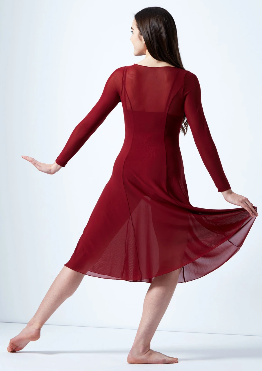 Move Dance Dione Long Sleeve Lyrical Dress 7 Move Dance Dione Long Sleeve Lyrical Dress - Image 5