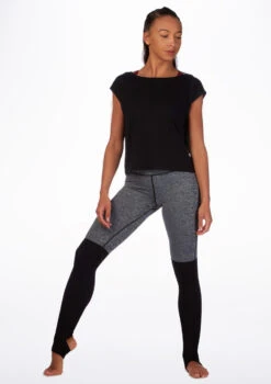 Move Dance Mesh Back Dance T Shirt -Diaman Dance Wear Shop mo z0607 move mesh back dance t shirt black front 62759.1678884941