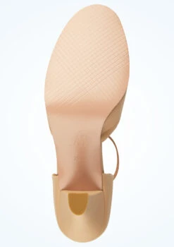 Move Dance Erika T-Bar Character Shoe 3" - Nude -Diaman Dance Wear Shop mok0026 tan bottom 1 63398.1678928570