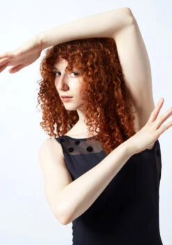 Move Dance Maeve V-Back Leotard -Diaman Dance Wear Shop mol0657 black close up front 1 37303.1678884271