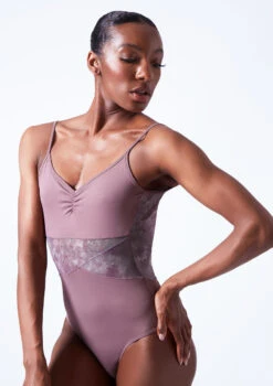 Move Dance Selene Camisole Leotard -Diaman Dance Wear Shop mol0668 orchid pink close up front 1 11466.1683070108