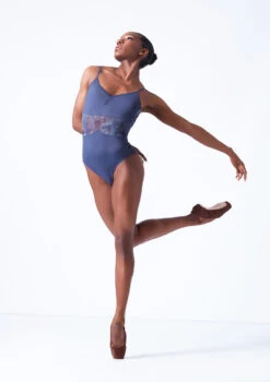 Move Dance Selene Camisole Leotard -Diaman Dance Wear Shop mol0668 petrol blue front 2 50645.1683070108