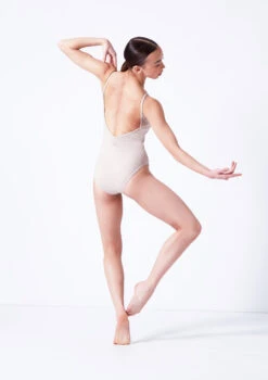 Move Dance Etta Camisole Leotard -Diaman Dance Wear Shop mol0827 latte back 65364.1682378327