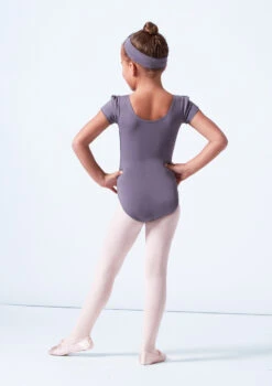 Move Dance Macey Girls Leotard -Diaman Dance Wear Shop mol5503 steel grey back 1 84912.1684799007
