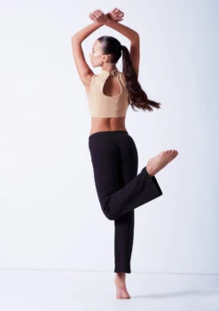 Move Dance Robyn Jazz Pant -Diaman Dance Wear Shop mop0002 black back 61918.1678884496