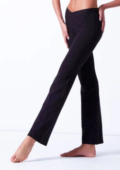 Move Dance Robyn Jazz Pant -Diaman Dance Wear Shop mop0002 black front t 63016.1694685521