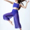 Move Dance Elsie Mesh High Waisted Crop Dance Trousers