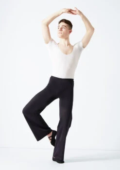 Move Dance Mens Jazz Pants 8 Move Dance Mens Jazz Pants -Diaman Dance Wear Shop mop1000 black front 2 47206.1678884565