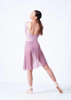 Move Dance Vanessa Gathered Long Skirt 17 Move Dance Vanessa Gathered Long Skirt -Diaman Dance Wear Shop mor0032 frenchmauve back 43892.1681806937