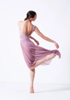 Move Dance Valerie High Low Skirt 15 Move Dance Valerie High Low Skirt -Diaman Dance Wear Shop mor0035 frenchmauve back 22269.1681806947