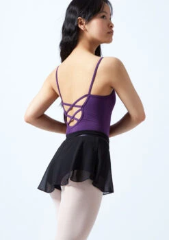 Move Dance Adeline Teen Skirted Short -Diaman Dance Wear Shop mor5015 black back 1 26211.1695433072