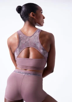 Move Dance Sovanna Crop Top -Diaman Dance Wear Shop mos0601 orchid pink close up back 05730.1683070427