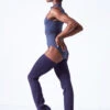 Move Dance Lilith Knit Legwarmers -Diaman Dance Wear Shop moz0736 blue marl side 40391.1683070492