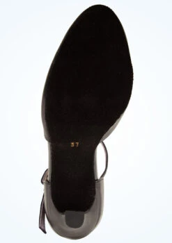 Merlet Nina Ballroom Shoe 2.5" -Diaman Dance Wear Shop nina001 blk bottom 1 03191.1683588022
