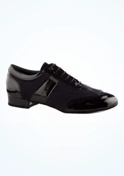 PortDance Mens Zane Dance Shoe 1" -Diaman Dance Wear Shop pd 024 port dance mens zane dance shoe 1 black main image T 45864.1694686119