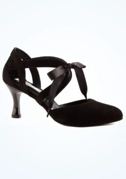 PortDance Cora Dance Shoe 2.2" -Diaman Dance Wear Shop pd 125 port dance cora dance shoe 2 2 black main image no1 T 84781.1694686119